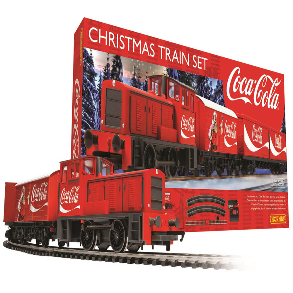 Hornby Coca Cola Christmas Train Set Image 1