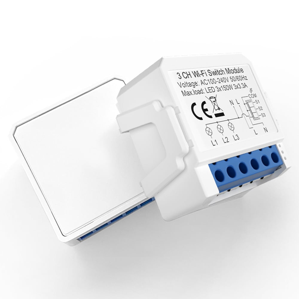 ENER-J 3CH Smart Wi-Fi Light 2CH Switch Module Image 4