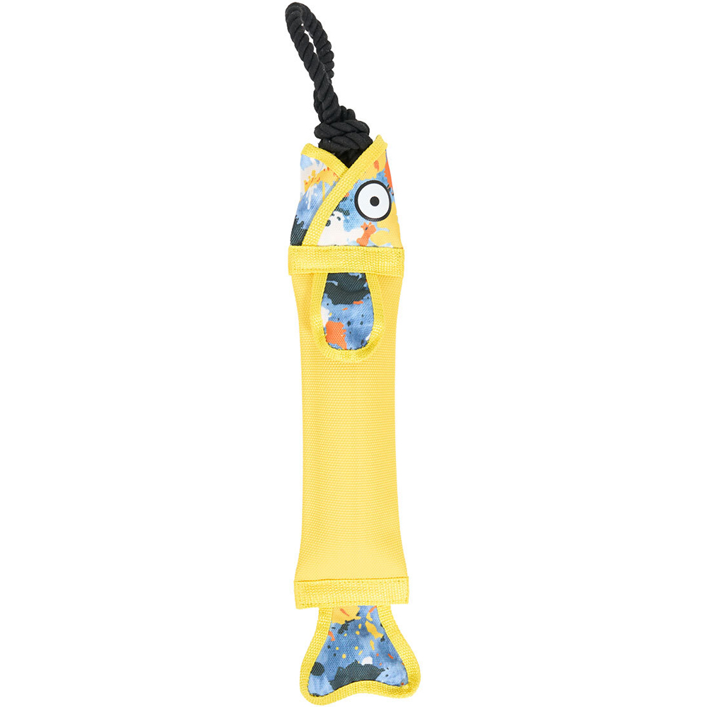 Fish with Rope Dog Toy Image 2