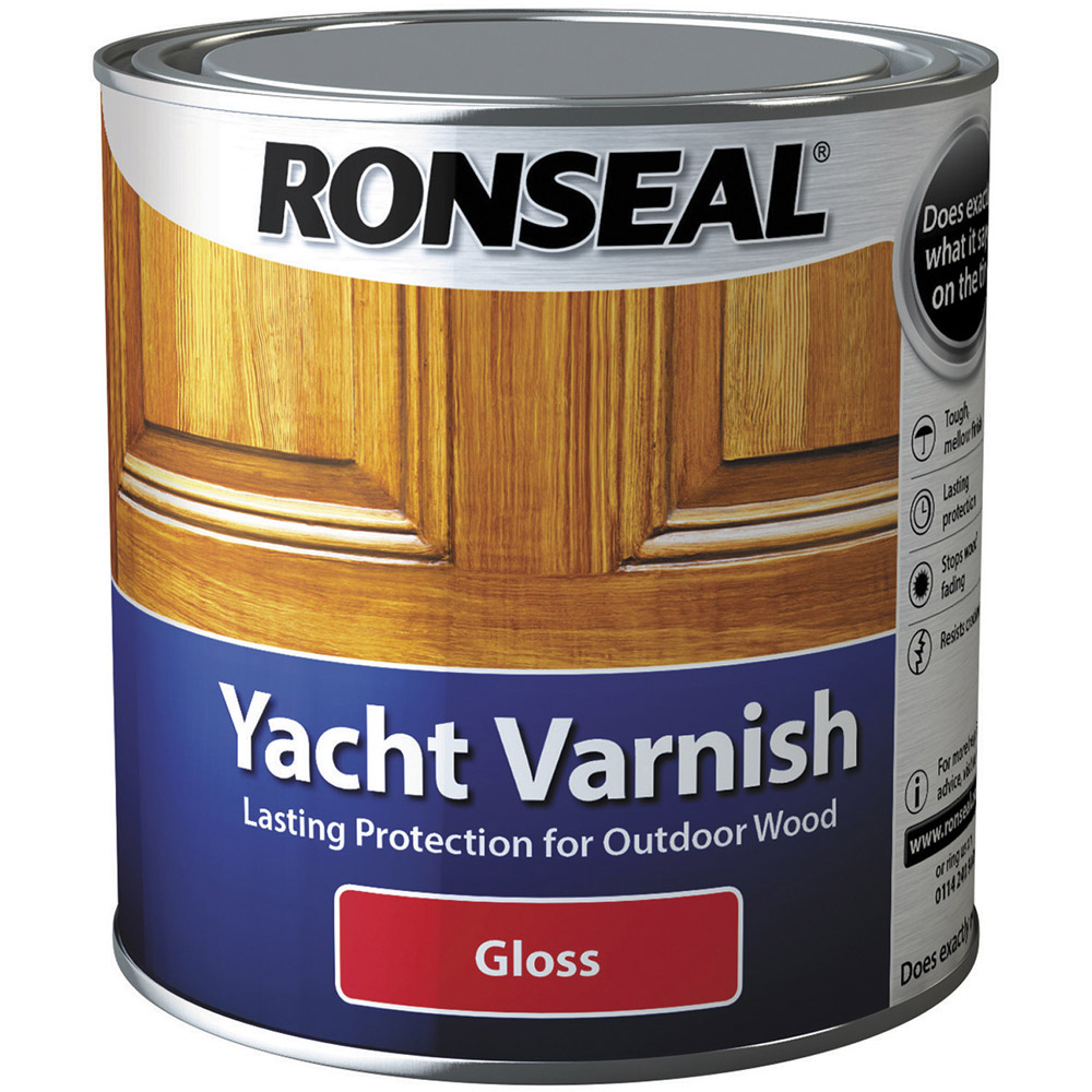 Ronseal Gloss Yacht Varnish 1L Image