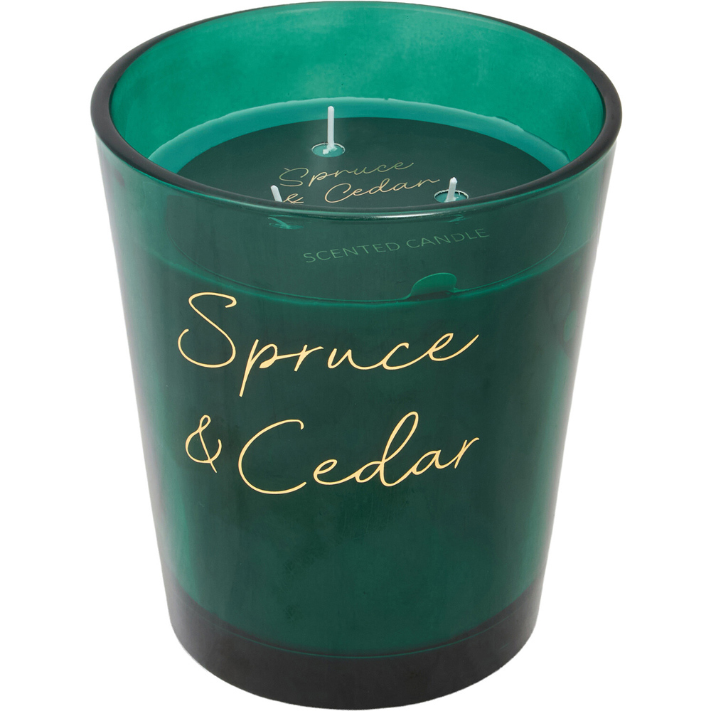 Spruce and Cedar Large 3 Wick Candle Image 4