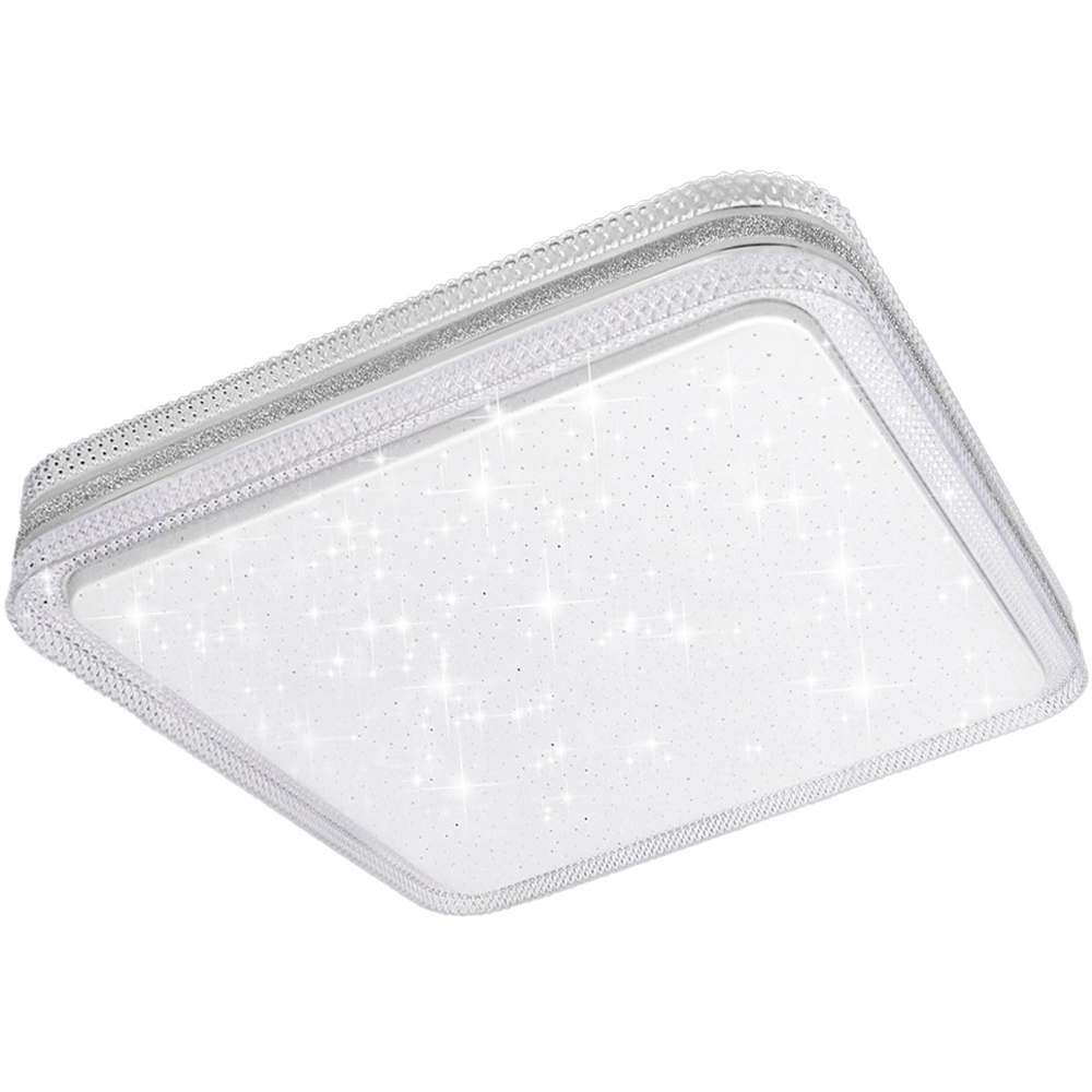 ExtraStar Crystal Effect Border Tri Tone Ceiling Downlight Image 1