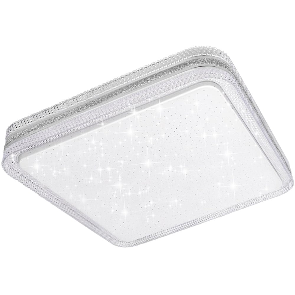 ExtraStar Crystal Effect Border White Ceiling Downlight Image 1