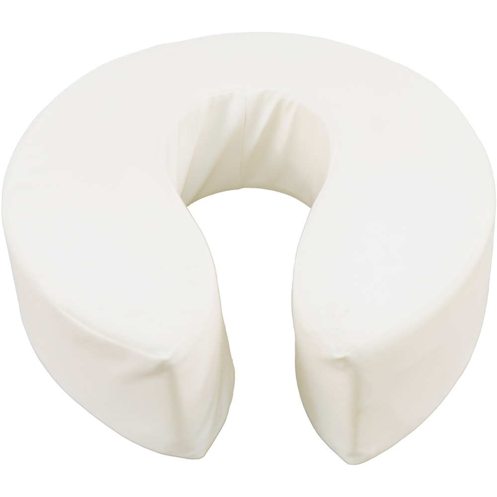 Avilo White Raised Toilet Seat 101.6mm Image 1