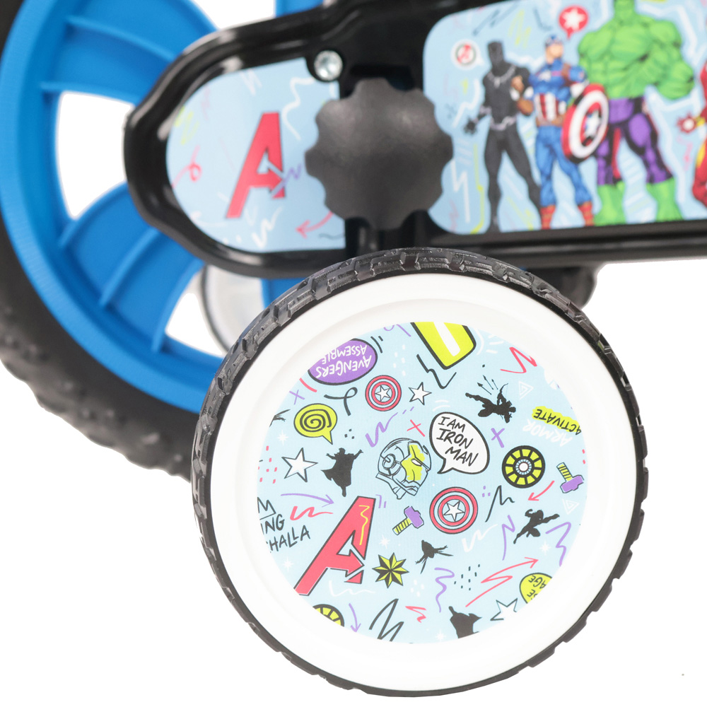 Denver Marvel Avengers 12 inch Kids Bicycle with Stabilisers Image 7