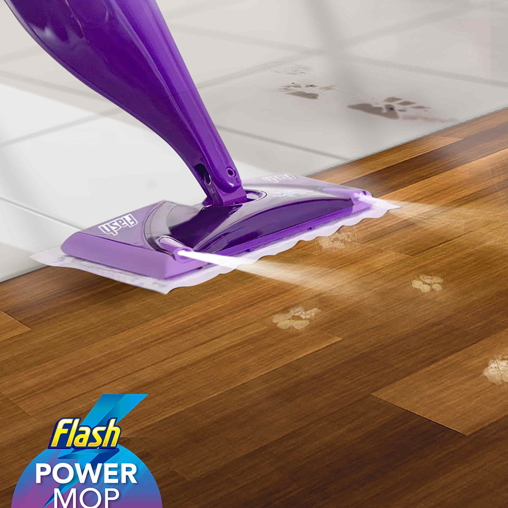 Flash PowerMop Lavender Floor Cleaner Refill 1.25L Image 7
