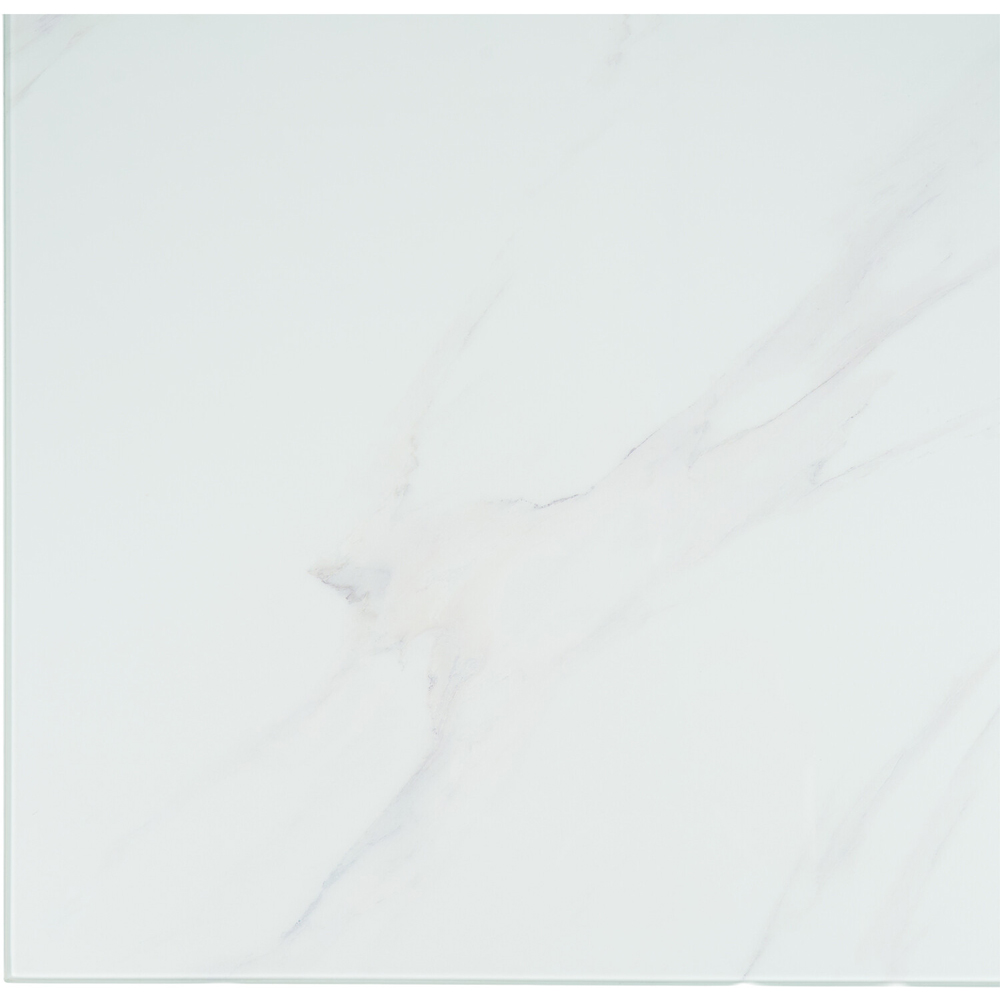 Marble Effect Worktop Saver White Image 3