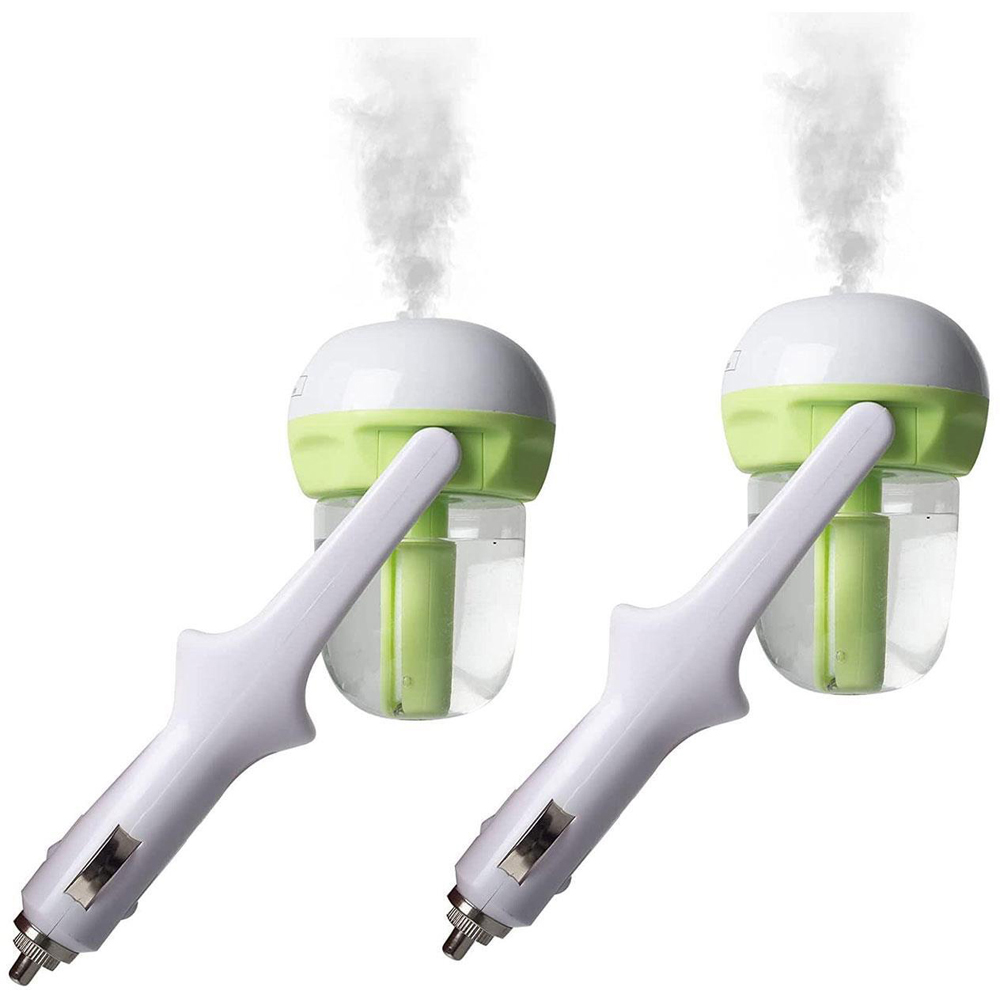 Aquarius Green Portable Mini 12V Car Steam Humidifier with Aroma ...