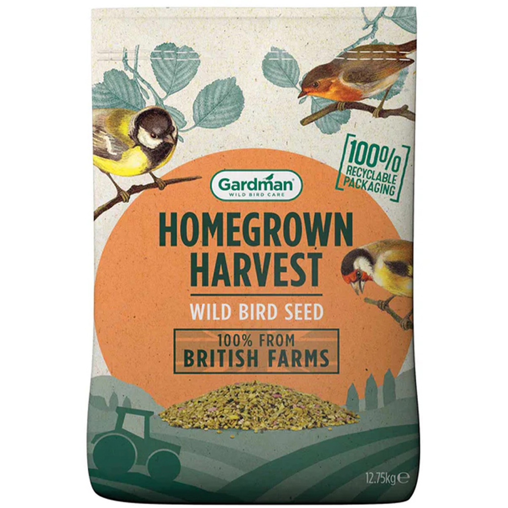 Gardman Homegrown Harvest Wild Bird Seed Mix 12.75kg Image 1