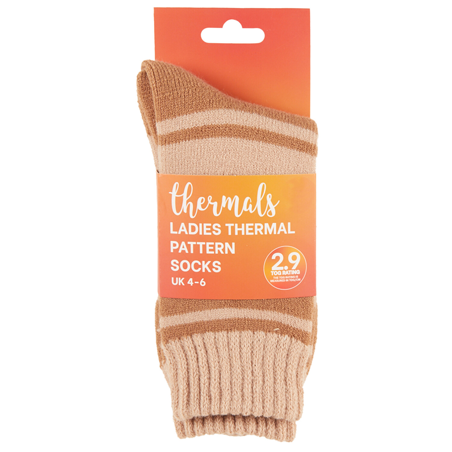 Ladies Thermal Pattern Socks - Multicolour Image 14