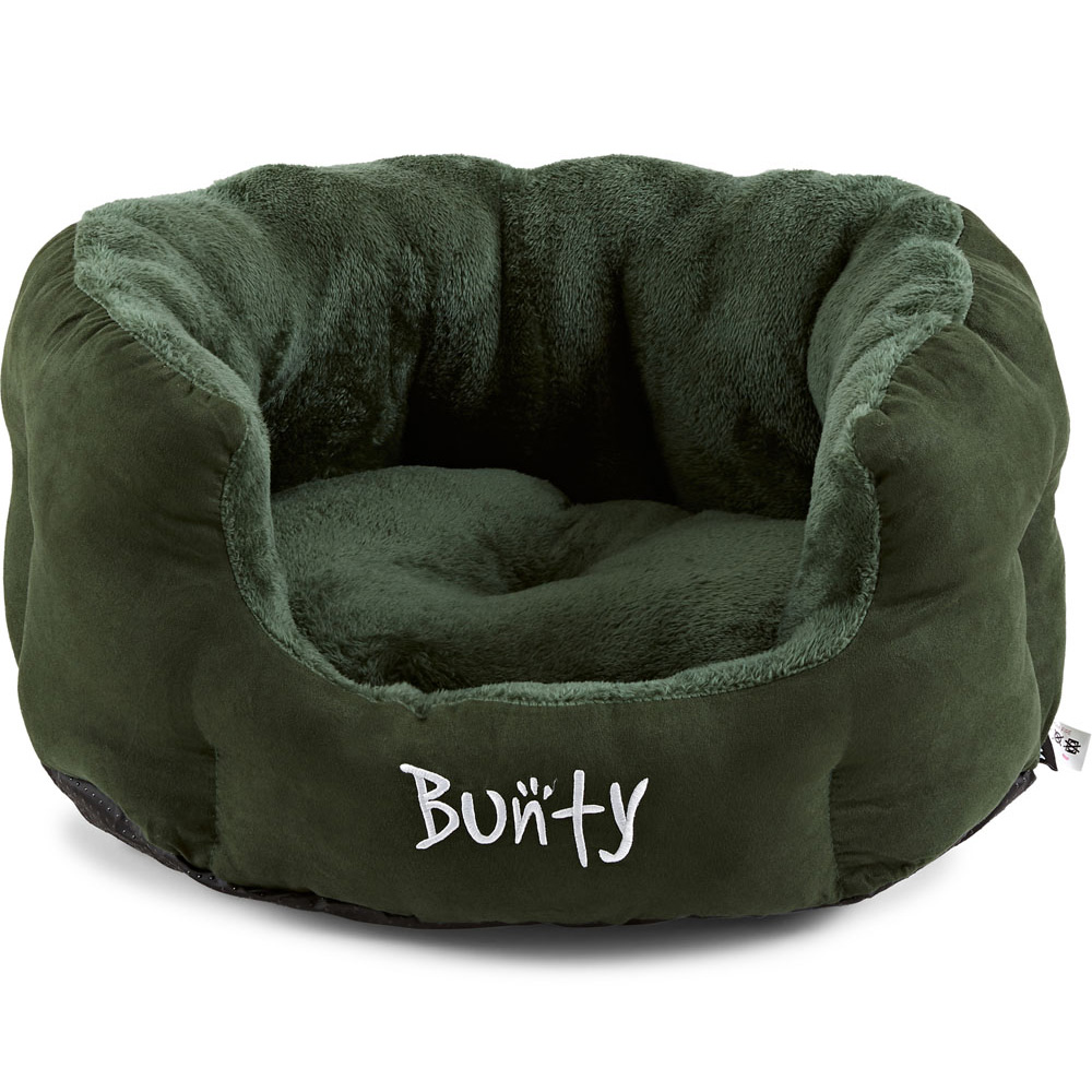 Bunty Polar Medium Green Dog Bed Image 1