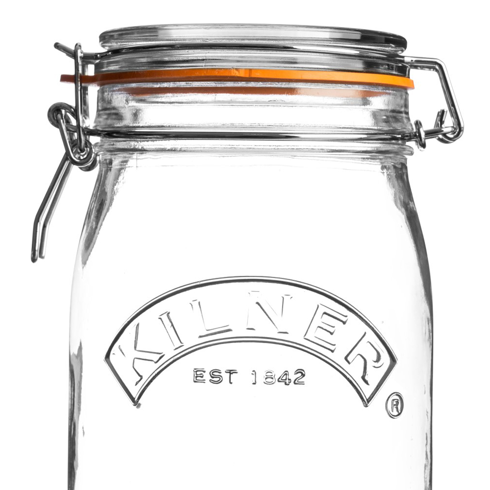 Kilner 1L Round Clip Top Jar Image 2