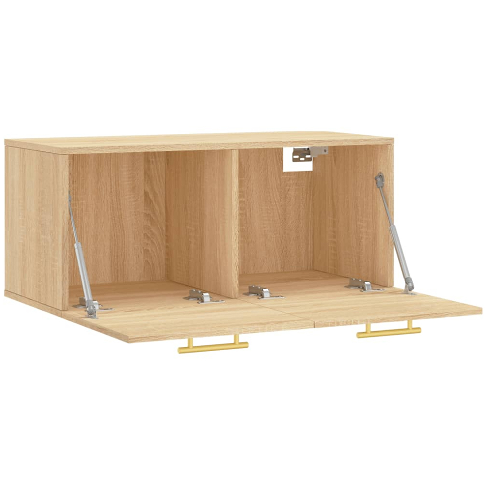 vidaXL 2 Door Sonoma Oak Wall Cabinet Image 6
