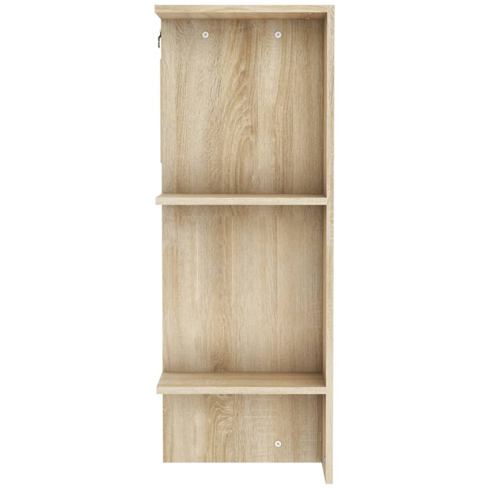 vidaXL Sonoma Oak Hallway Cabinet Set of 2 Image 7