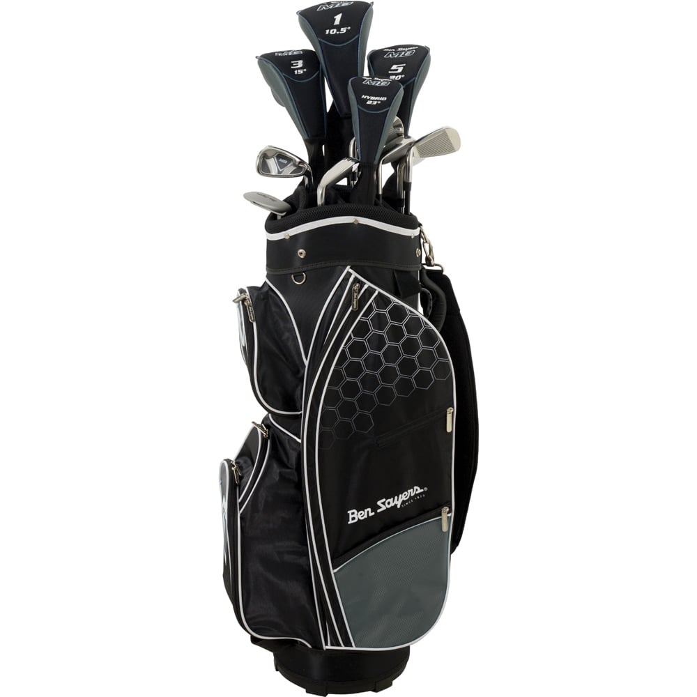 Ben Sayers M8 Package Set with Black Cart Bag Graphite Steel MRH Image 1