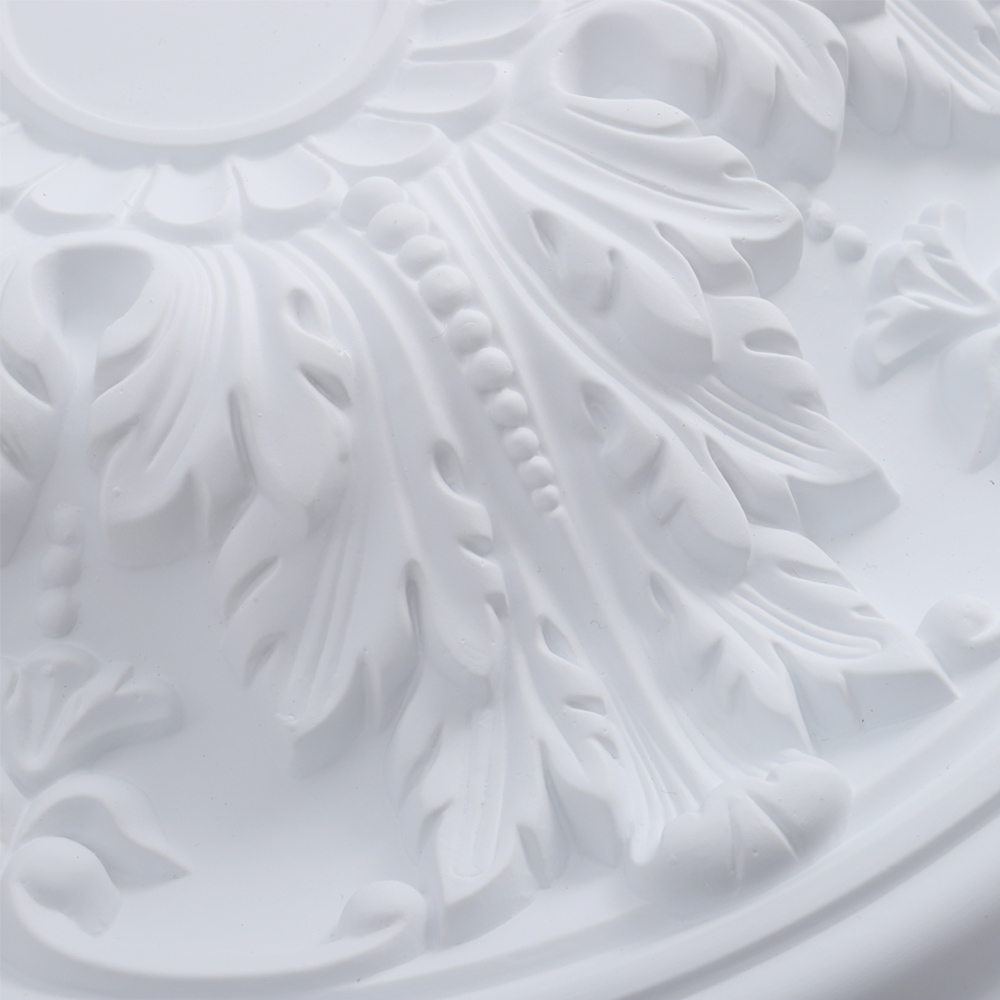 Living and Home Polyurethane Ceiling Medallion 20 inch Image 4