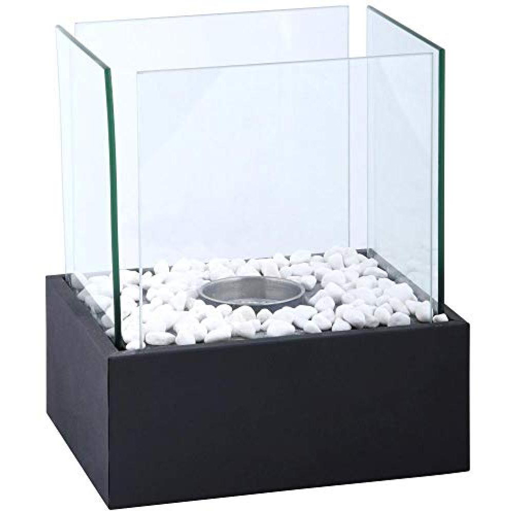 Fallen Fruits Rectangular Bioethanol Fire Bowl Image