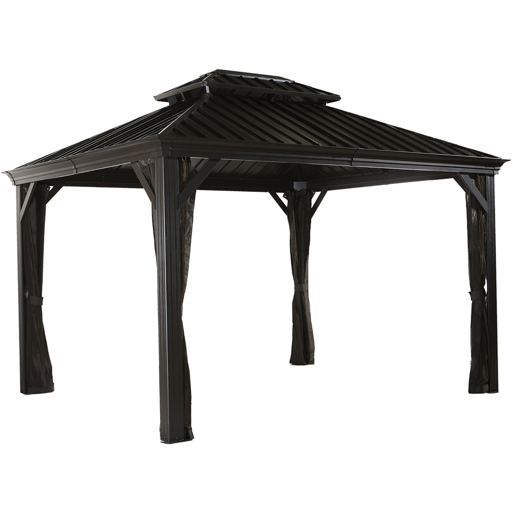 Sojag Messina 3 x 3.7m Grey Gazebo Image 2
