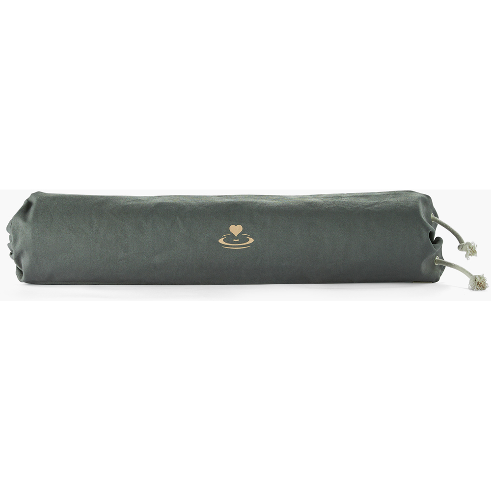 Myga Sage Cotton Yoga Mat Bag with Drawstring and Shoulder Strap Image 2