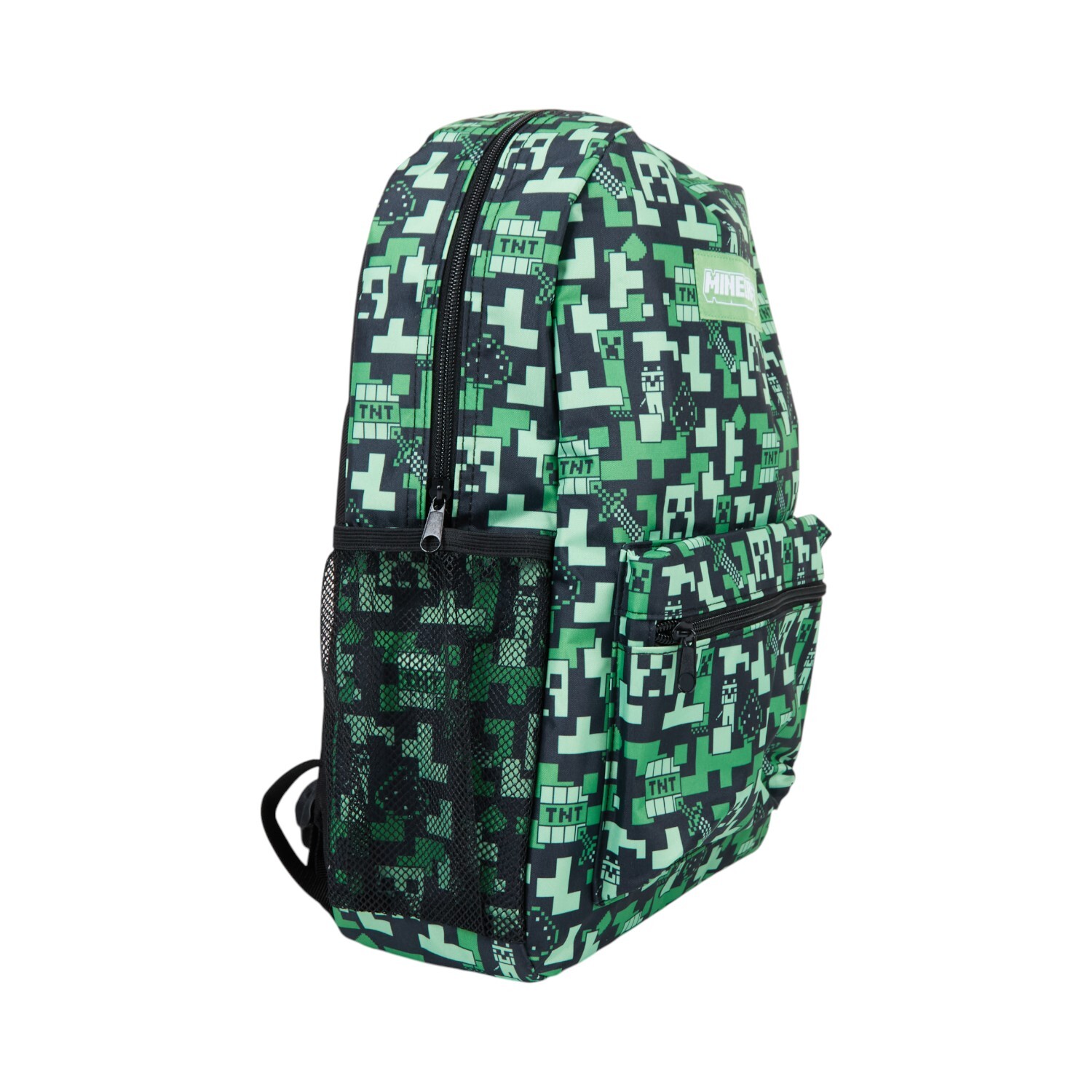 Minecraft Backpack Green Image 2