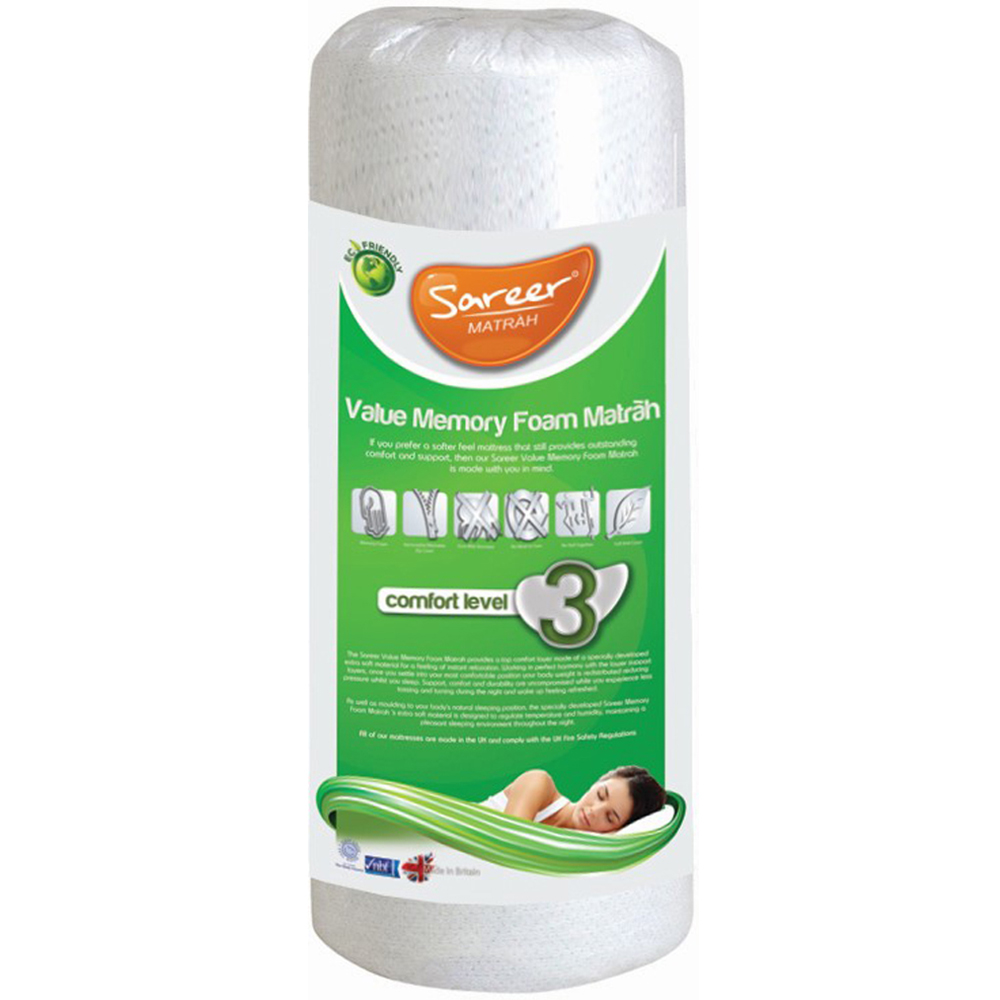 Sareer Matrah Small Single Value Pack Memory Foam Mattress Image 5