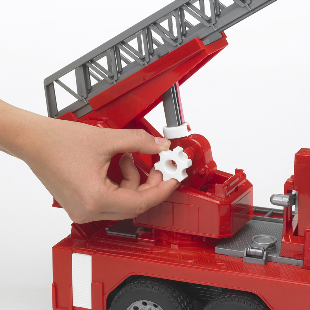 Bruder Kids MAN TGA Fire Engine with Ladder and Water Pump Playset Model Image 6
