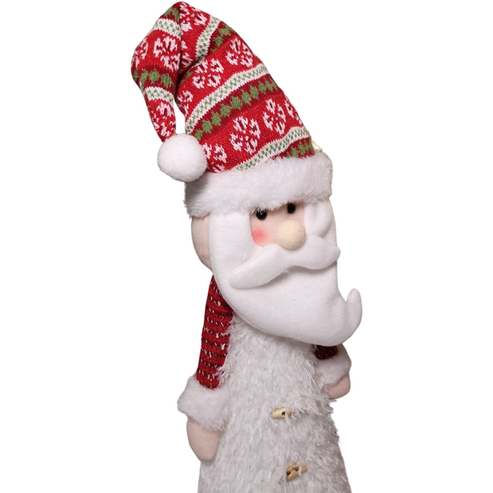 Samuel Alexander Standing White Santa Claus LED Christmas Decoration Image 3