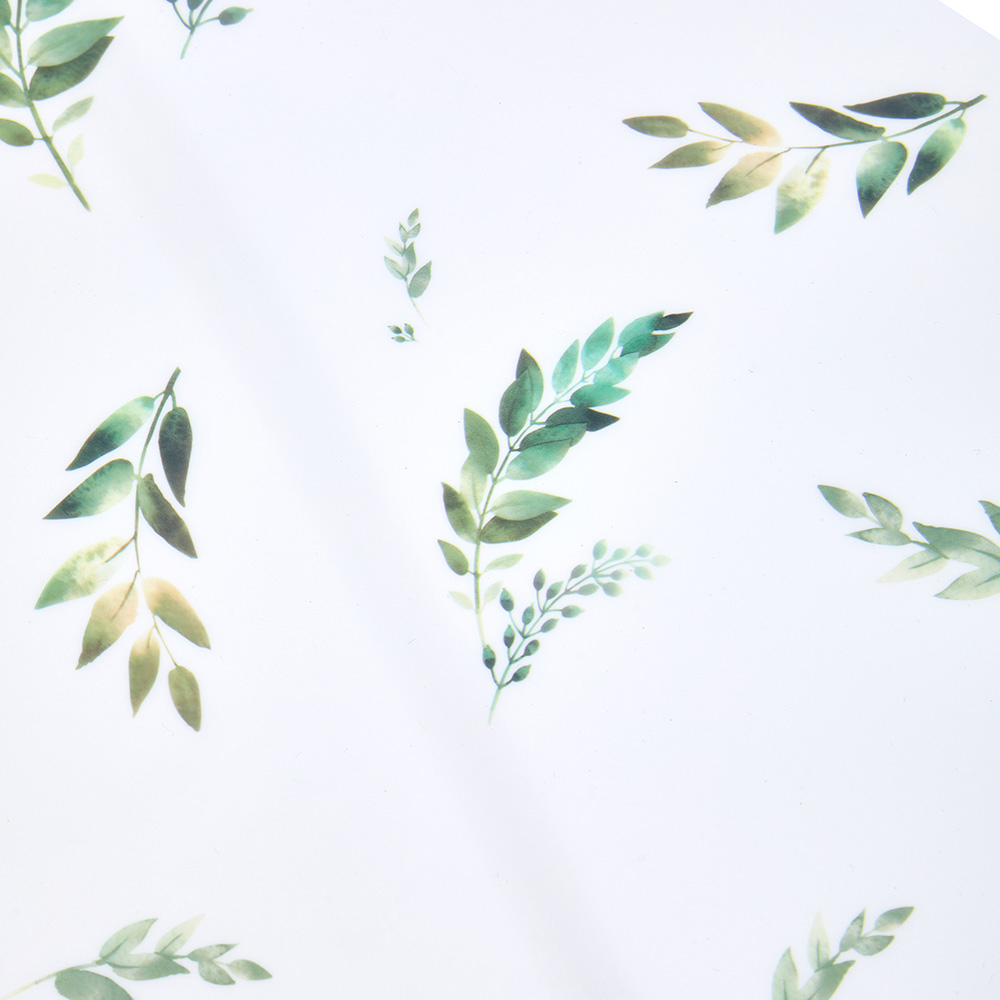 Living and Home 10 Piece Leaf Marble Peel and Stick Wall Sticker Image 4