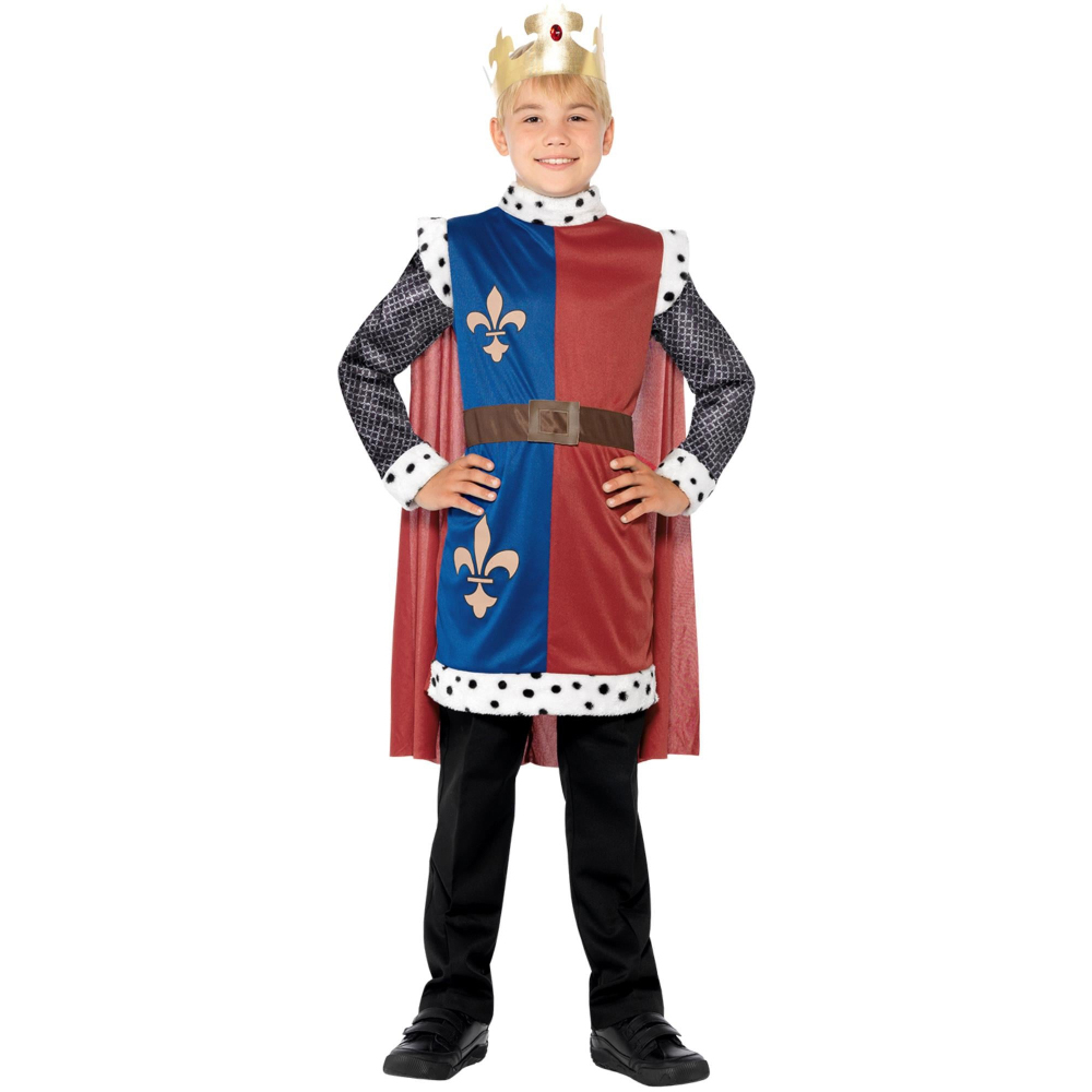 Rubies Kids King Arthur Medieval Costume 7-9 Years Image 4