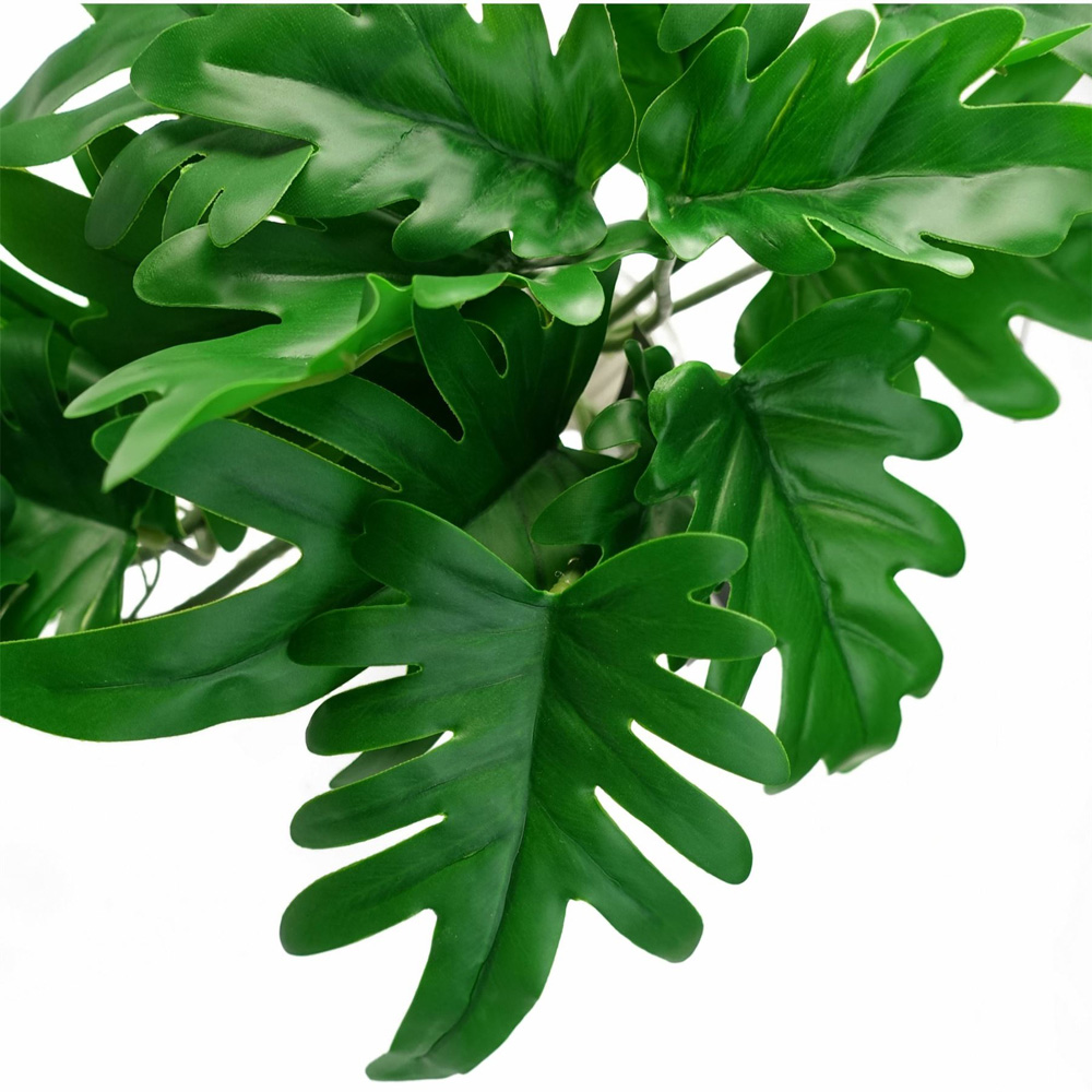 Leaf Trailing Philodendron Large Leaf Artificial Plant 50cm Image 3