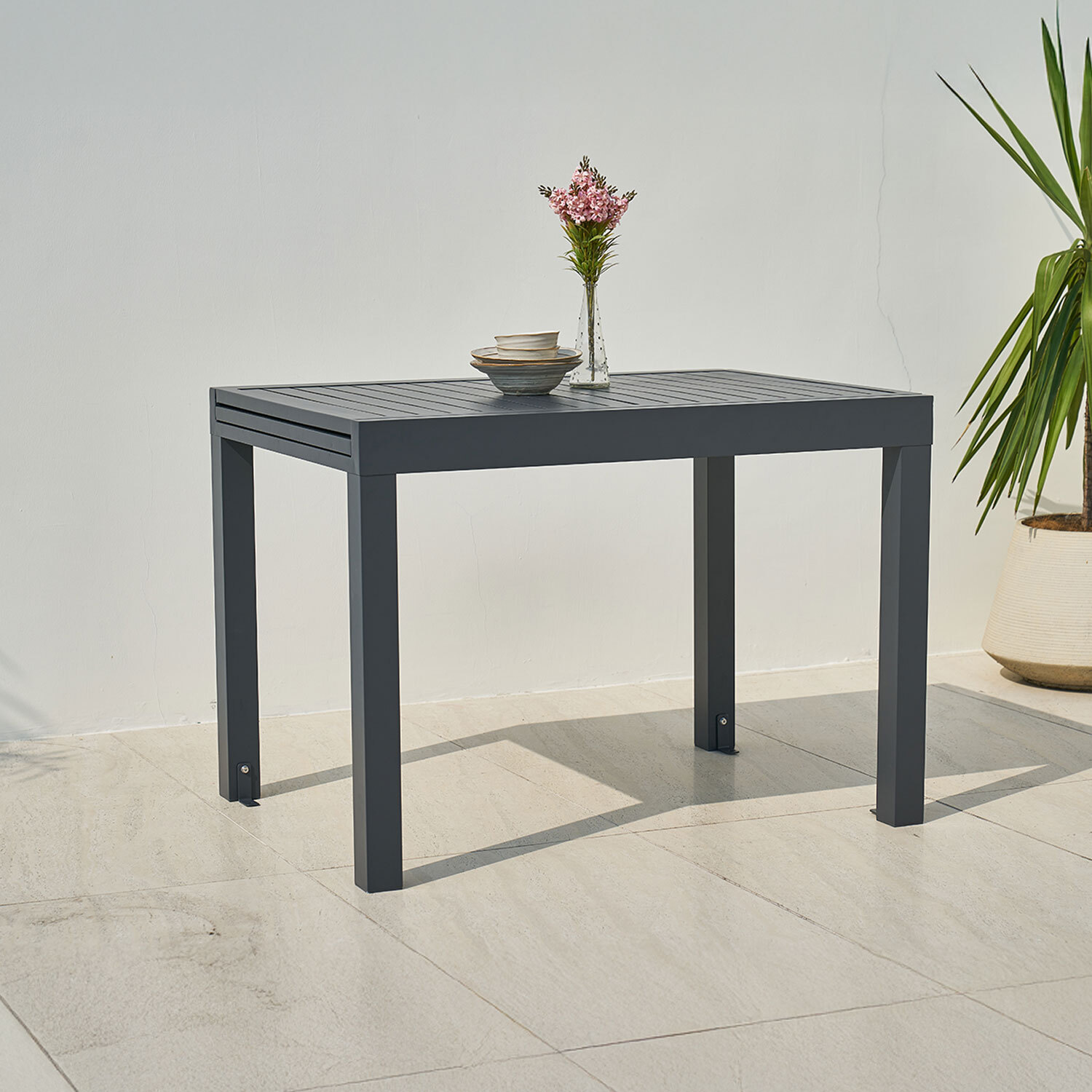 Madison Extension Table - Black Image 13