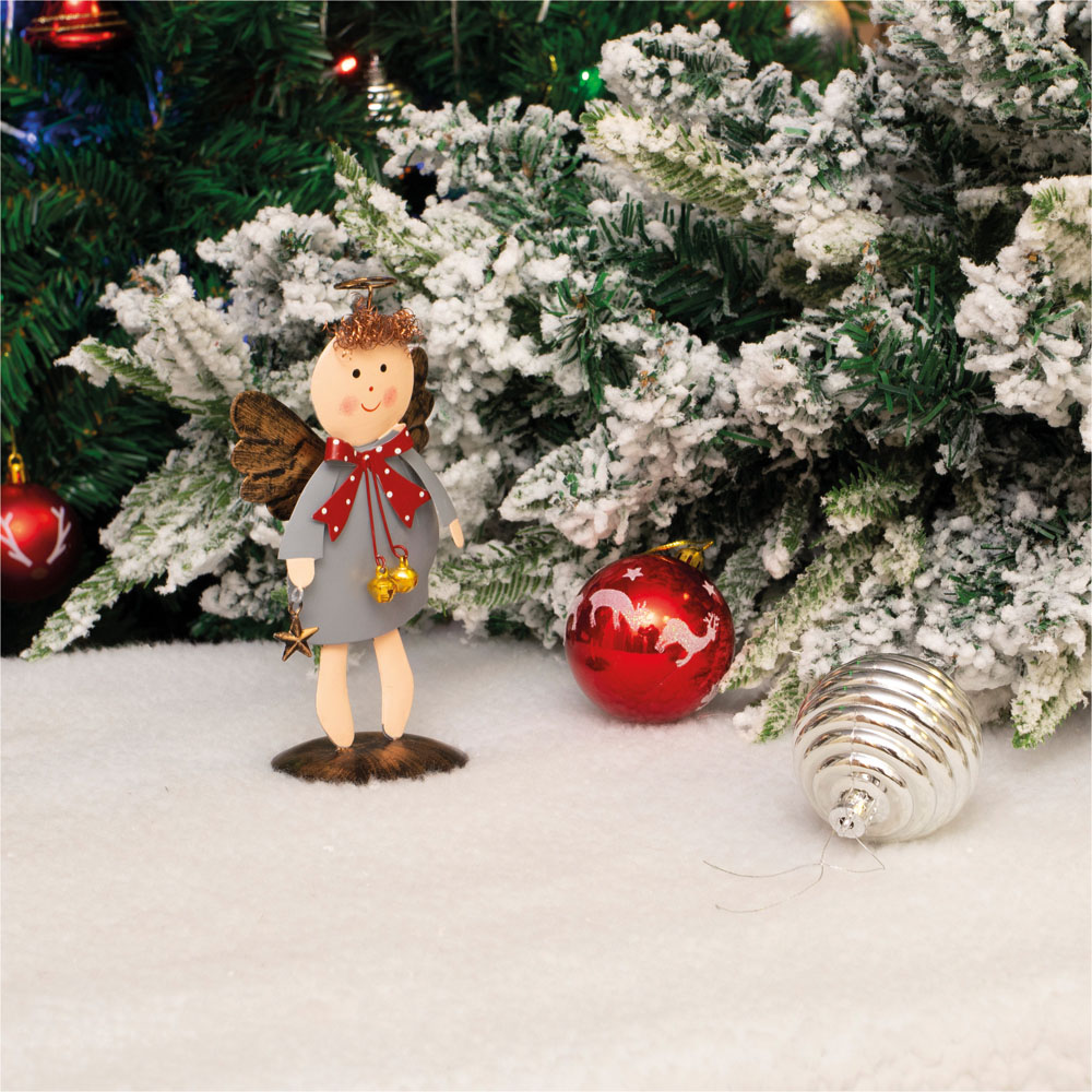 St Helens Red Coat Metal Angel Ornament Image 5