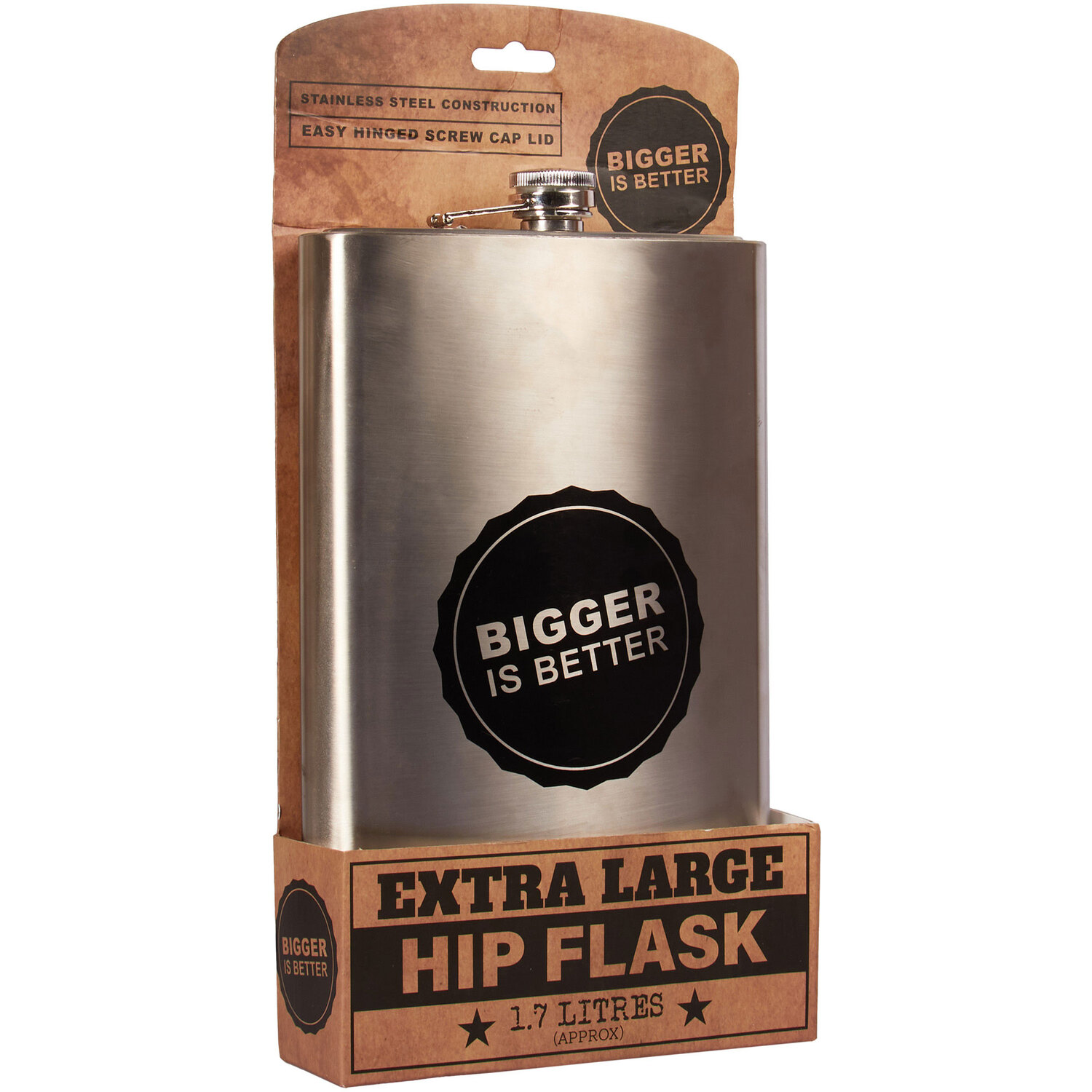 G&G Extra Large Hip Flask 1.7L Image 2