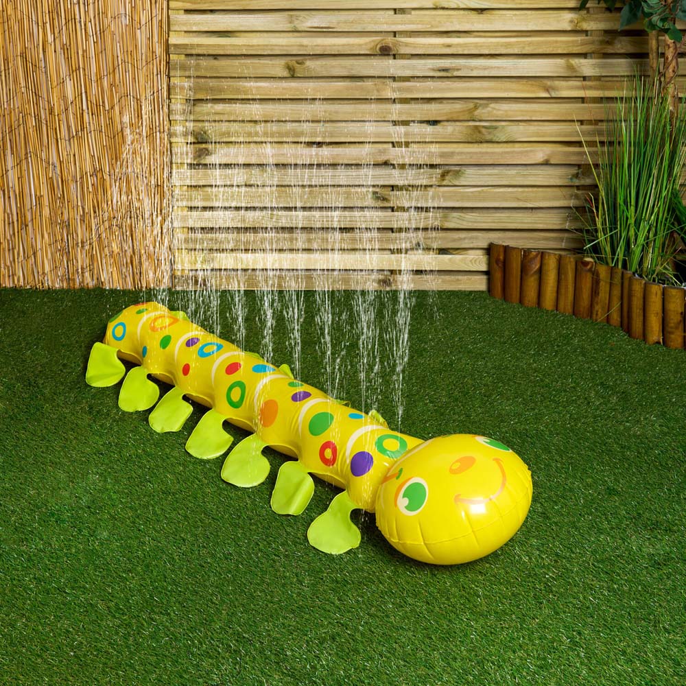 Caterpillar Sprinkler Yellow Image 2