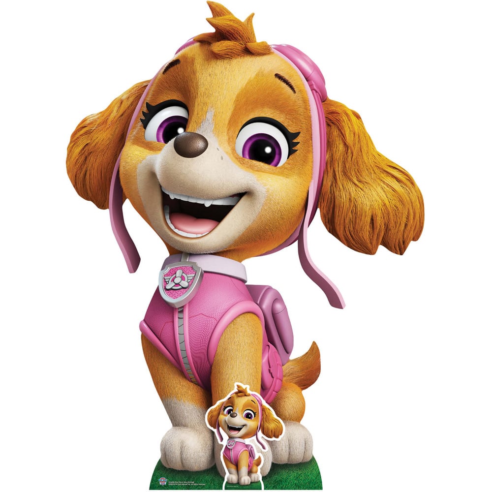 Star Cutouts Paw Patrol Skye Air Rescue Puppy Cardboard Cutout 4ft Image 1