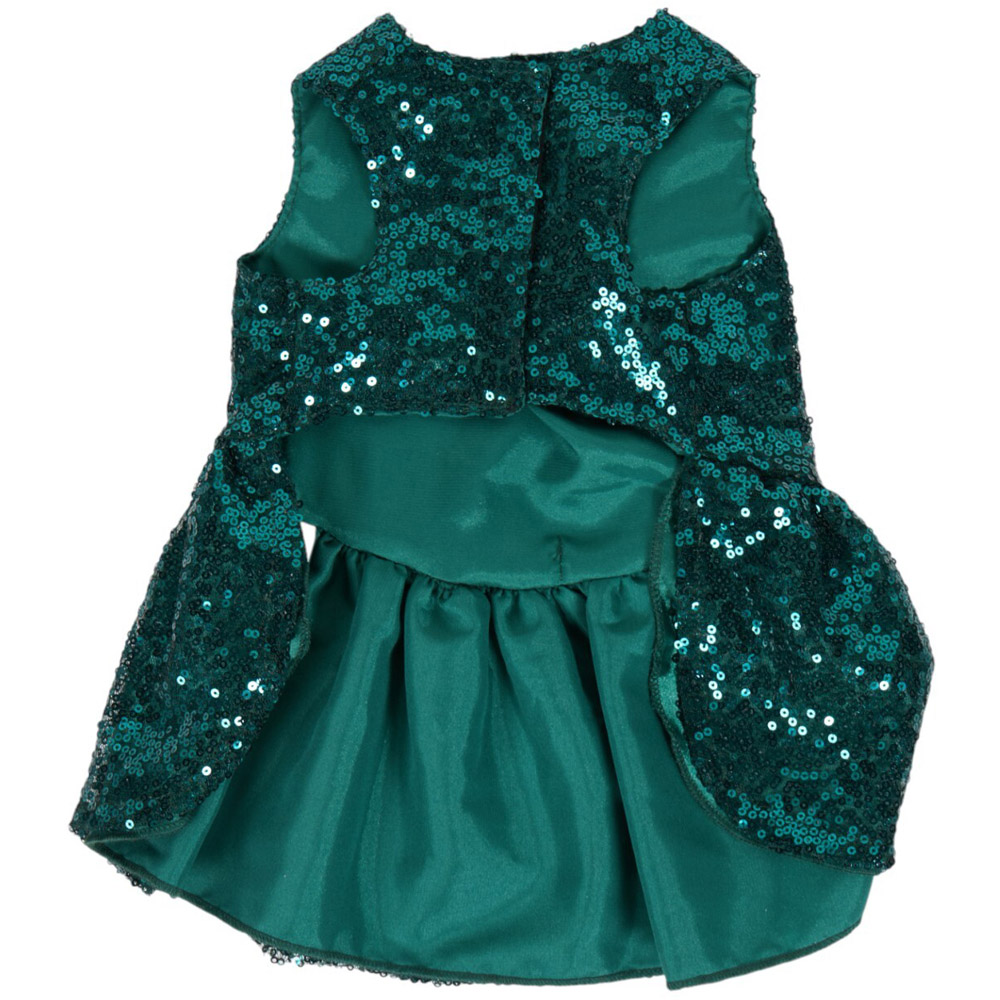 Sparkly Christmas Dog DressM Image 5