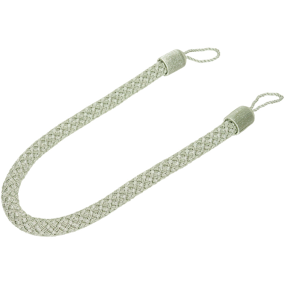 Braided Rope Tie Back Sage Image 2