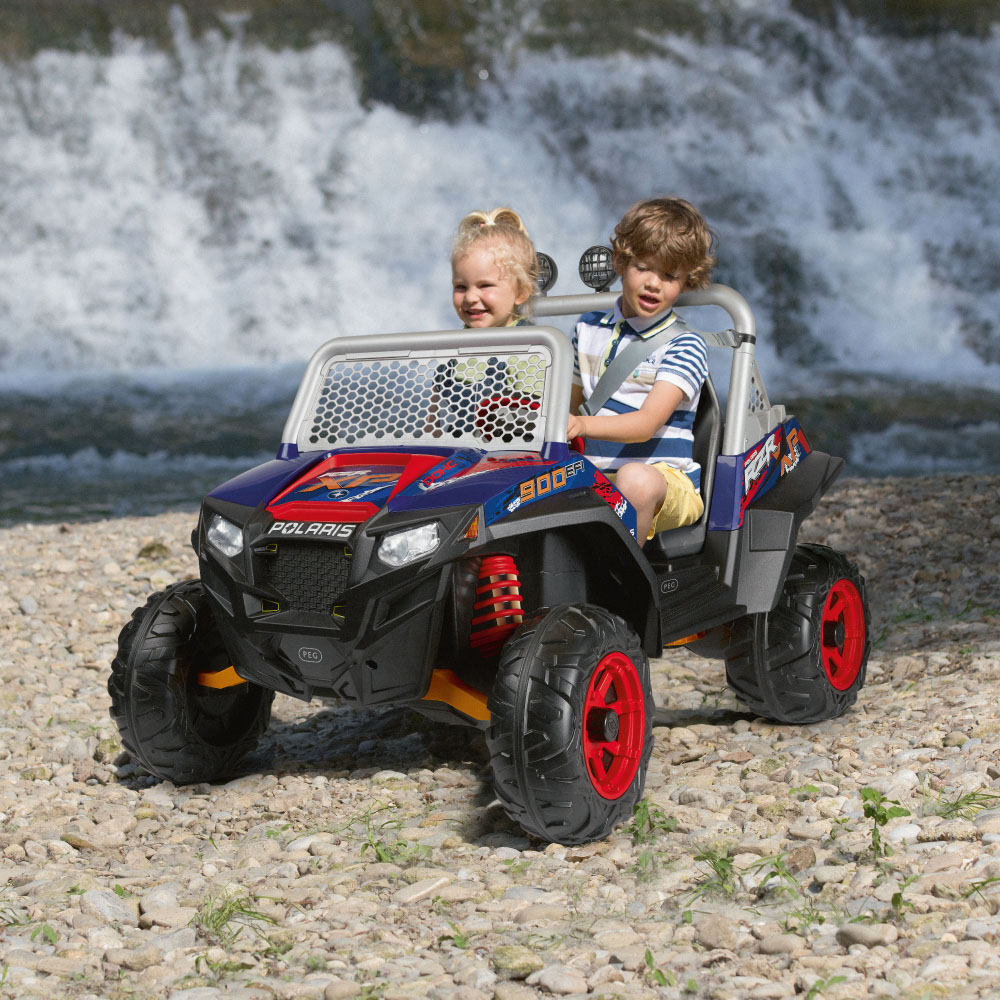Peg Polaris RZR 900 XP Off Road Kids Electric Vehicle 24V Image 2
