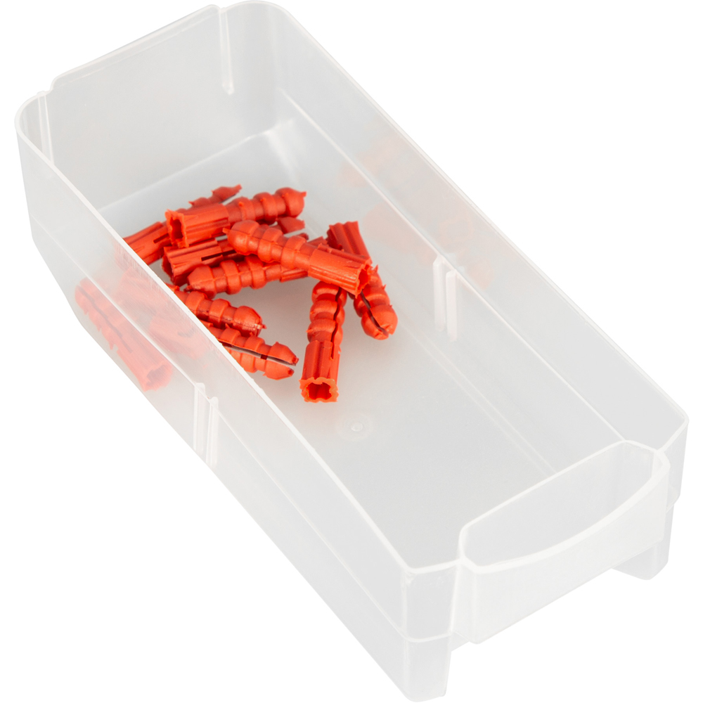 tectake 41 Drawer Plastic Wall Mounted Storage Bin Image 6