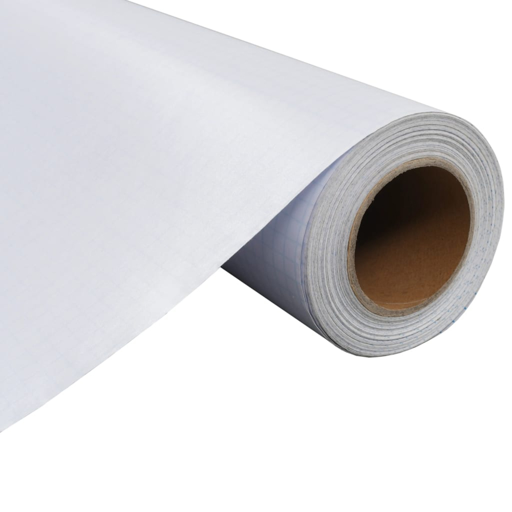 vidaXL Frosted White Self Adhesive Window Film 10 x 90cm Image 3