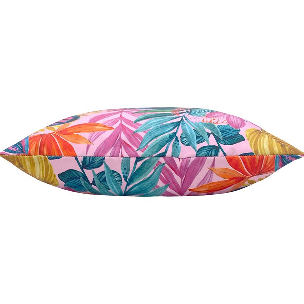 furn. Psychedelic Multicolour Jungle Tropical UV and Water Resistant Outdoor Cushion Image 4