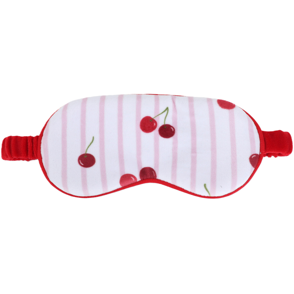 Cherry Travel Pillow Mask and Tag Set Image 2