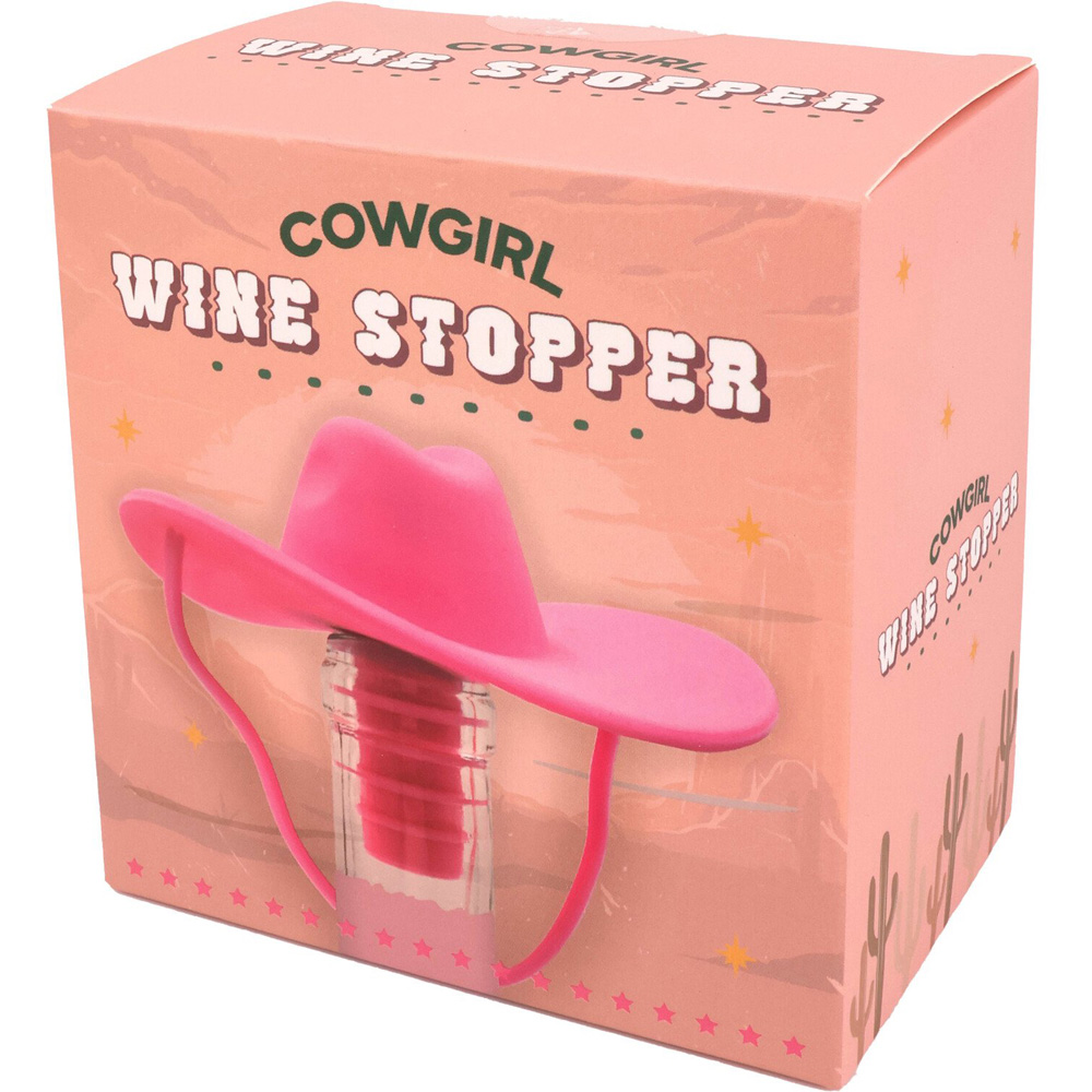 Cowgirl Wine Stopper Pink Image 5