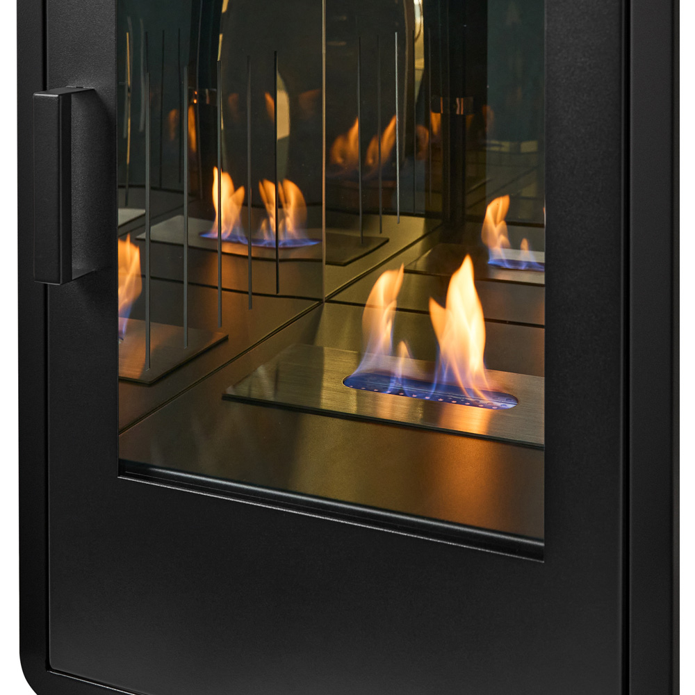Adam Bellini Black Bio Ethanol Stove 3000W Image 4