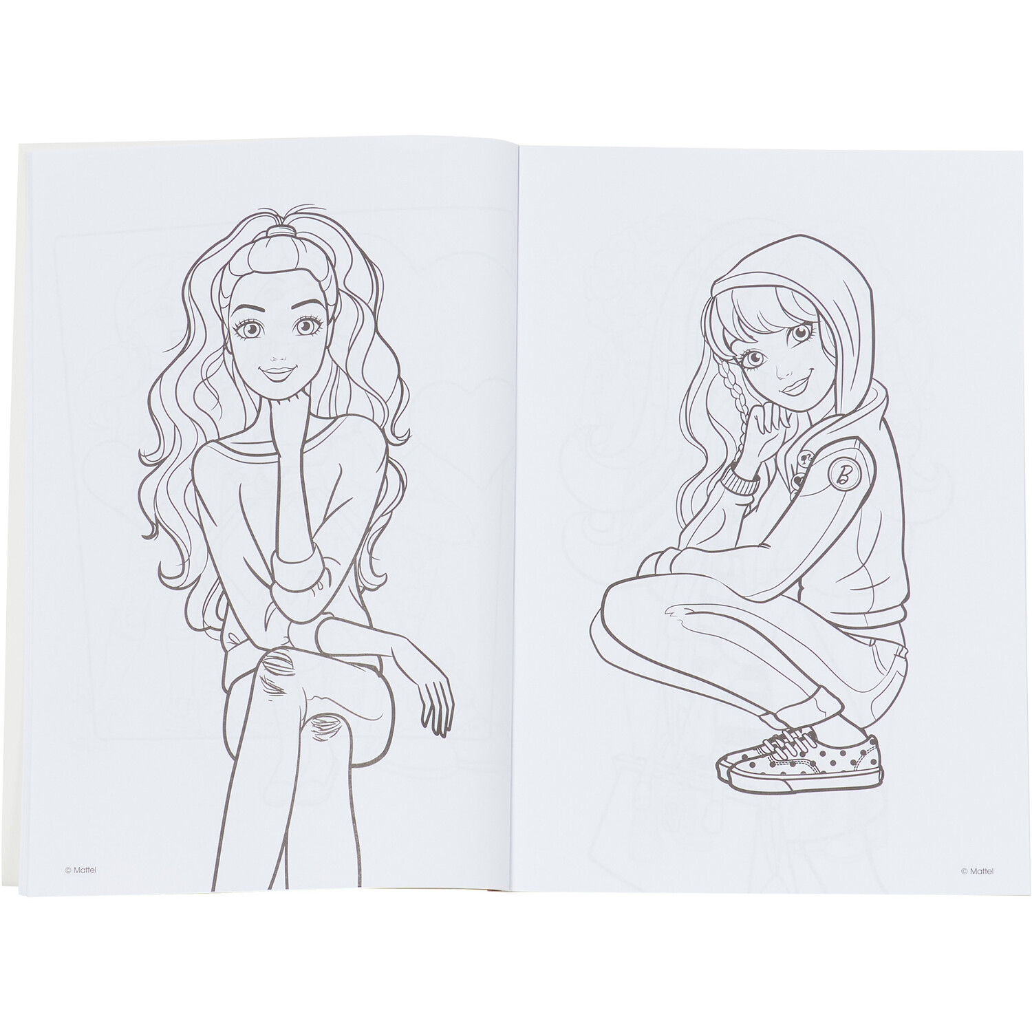 Barbie Jumbo Colouring Book Image 3