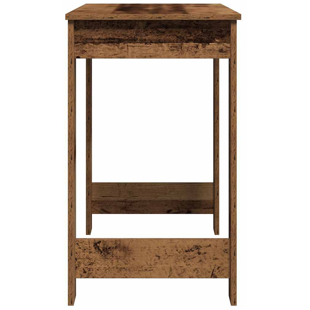 vidaXL Single Drawer Office Desk Old Wood Effect Image 5