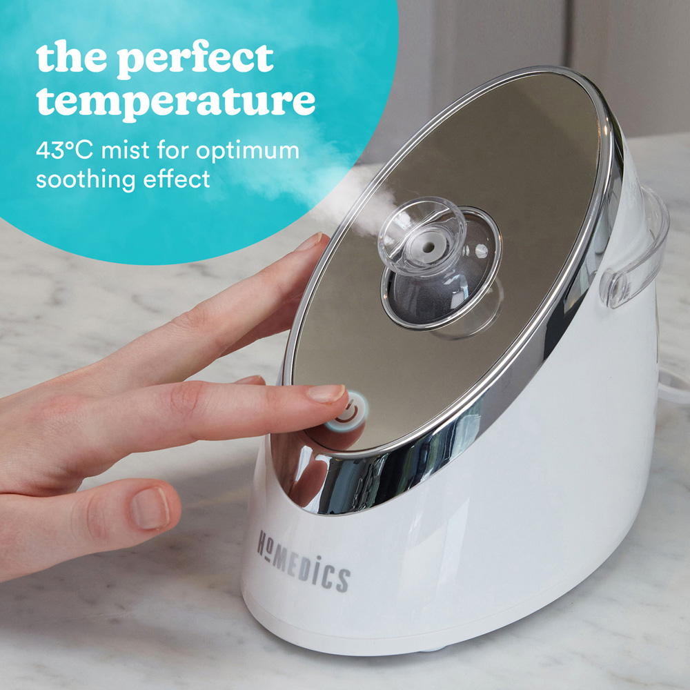 Homedics Nano Facial Steamer with Adjustable Nozzle and Detachable Water Tank Image 5
