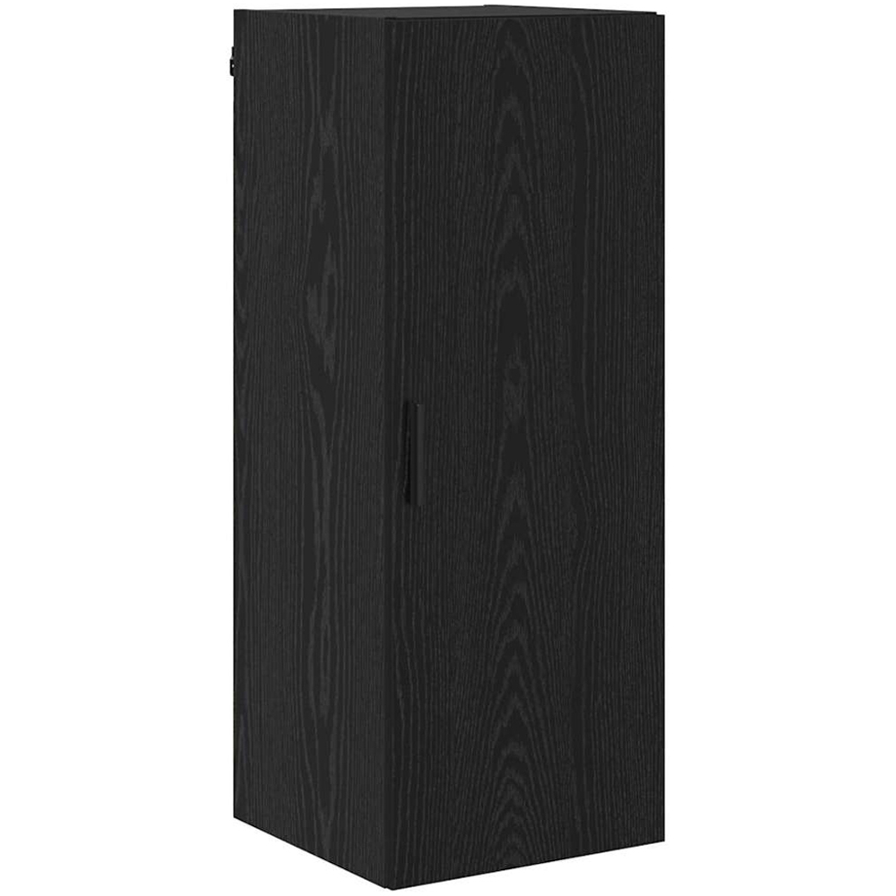 vidaXL 2 Door Black Oak Sideboard Image 9