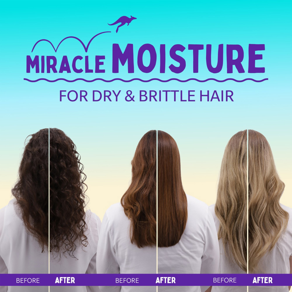 Aussie Miracle Moist Macadamia Nut Shampoo Image 4