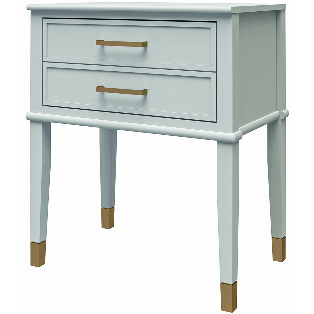 Dorel Home Westerleigh Single Drawer Green End Table Image 5